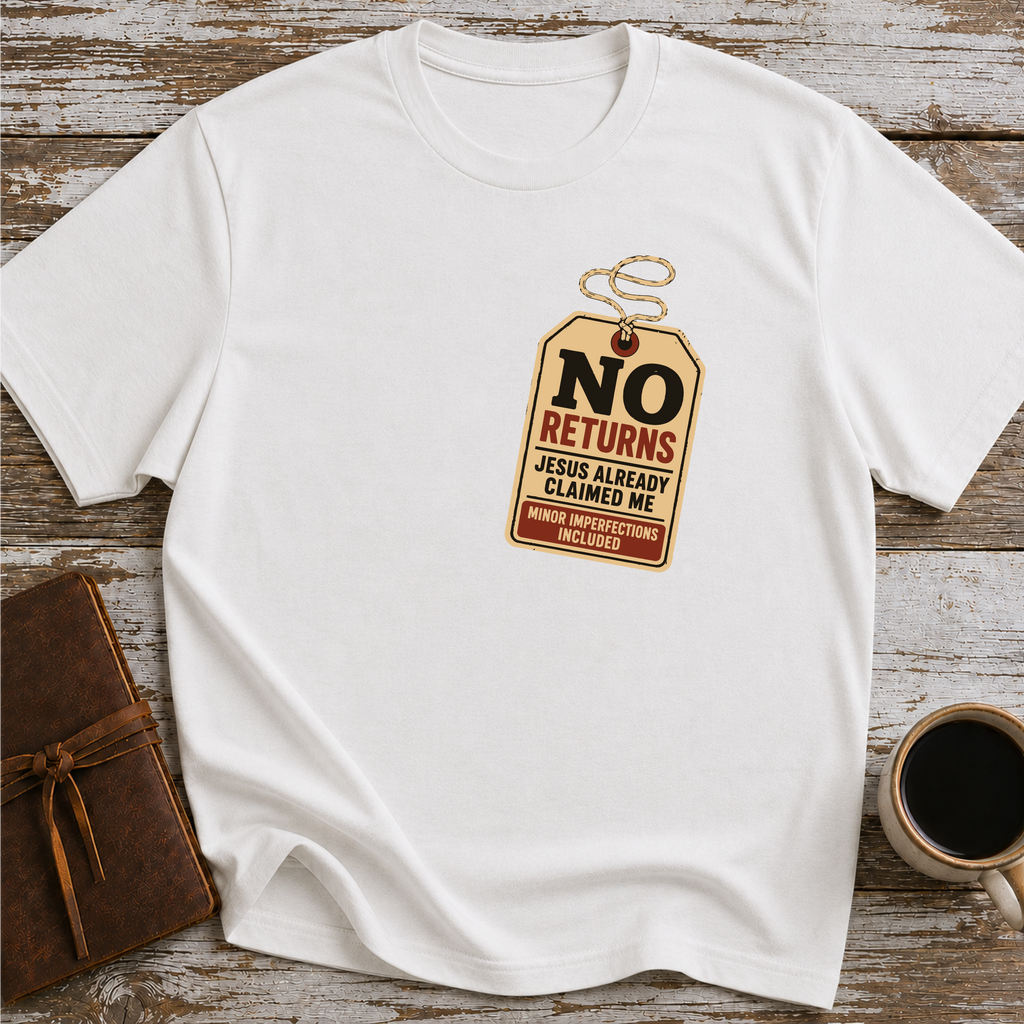No Returns Jesus Already Claimed Me - T-Shirt