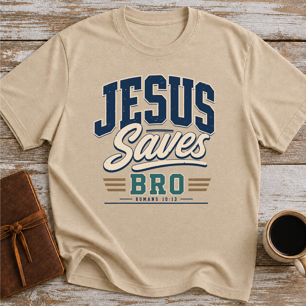 Jesus Saves Bro T-Shirt