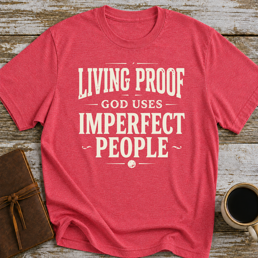 Living Proof God Uses Imperfect People T-Shirt