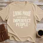 Living Proof God Uses Imperfect People T-Shirt