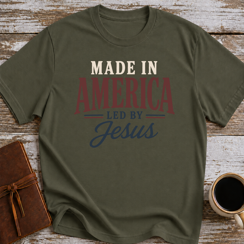 Made In America Led By Jesus T-Shirt