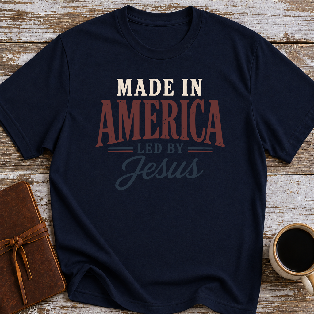 Made In America Led By Jesus T-Shirt