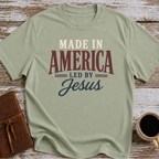 Made In America Led By Jesus T-Shirt